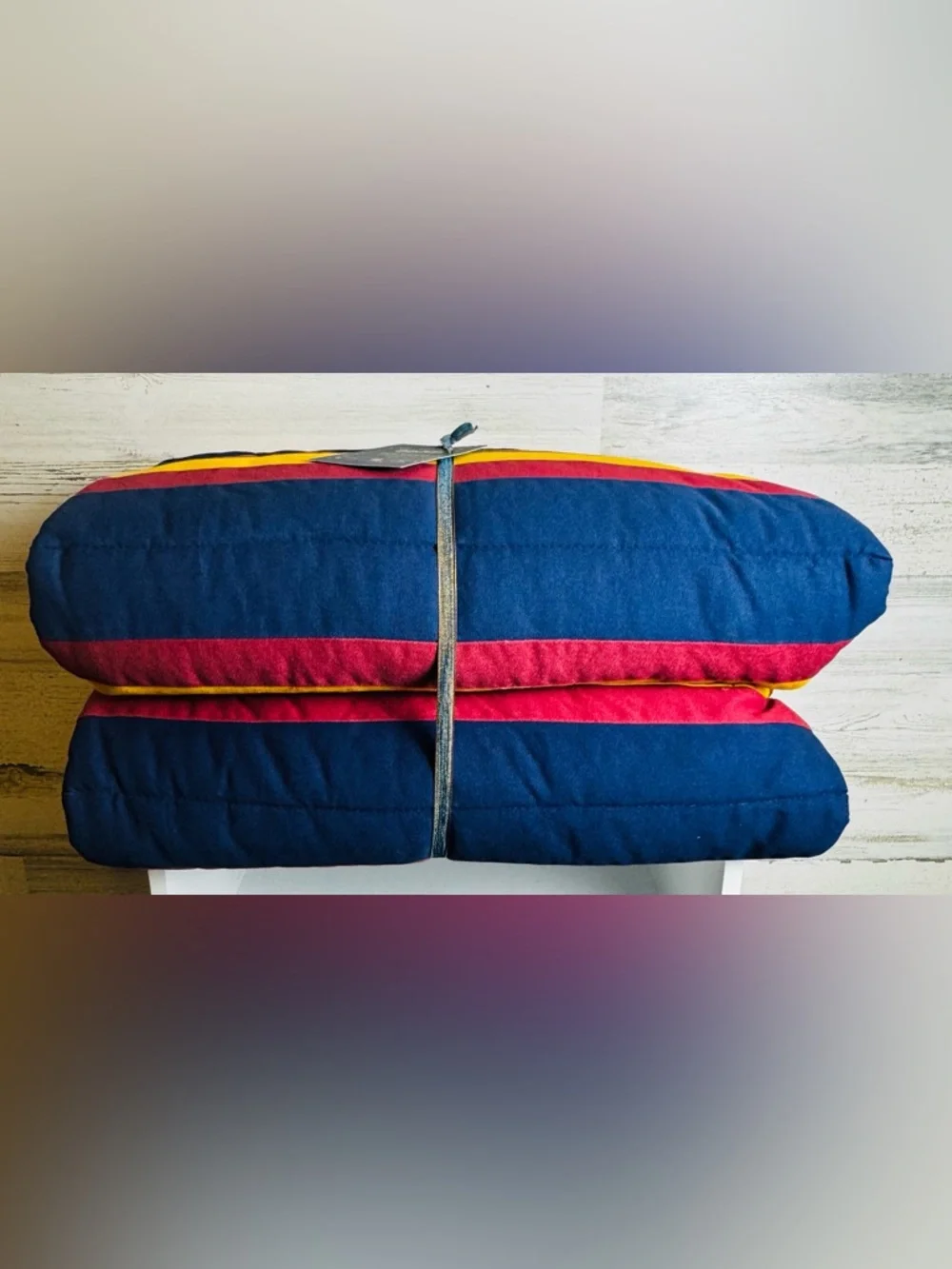 VHarry Potter Hogwarts Striped Quilt Twin Pottery Barn Teen New w/ Tags!